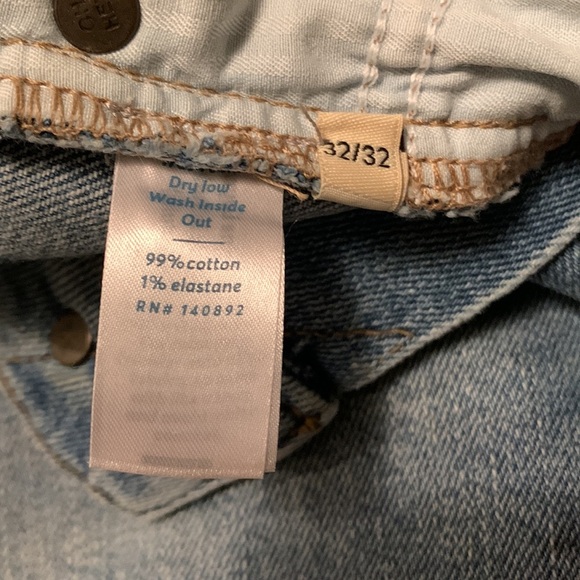 Marine Layer Original Slim in Medium Light Indigo Women Jeans - Picture 13 of 14